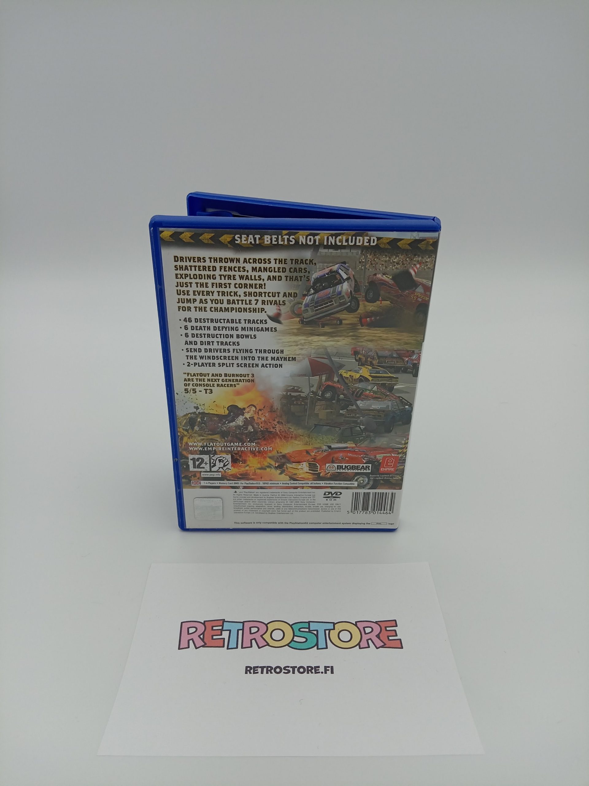 Playstation 2 flatout takakansi