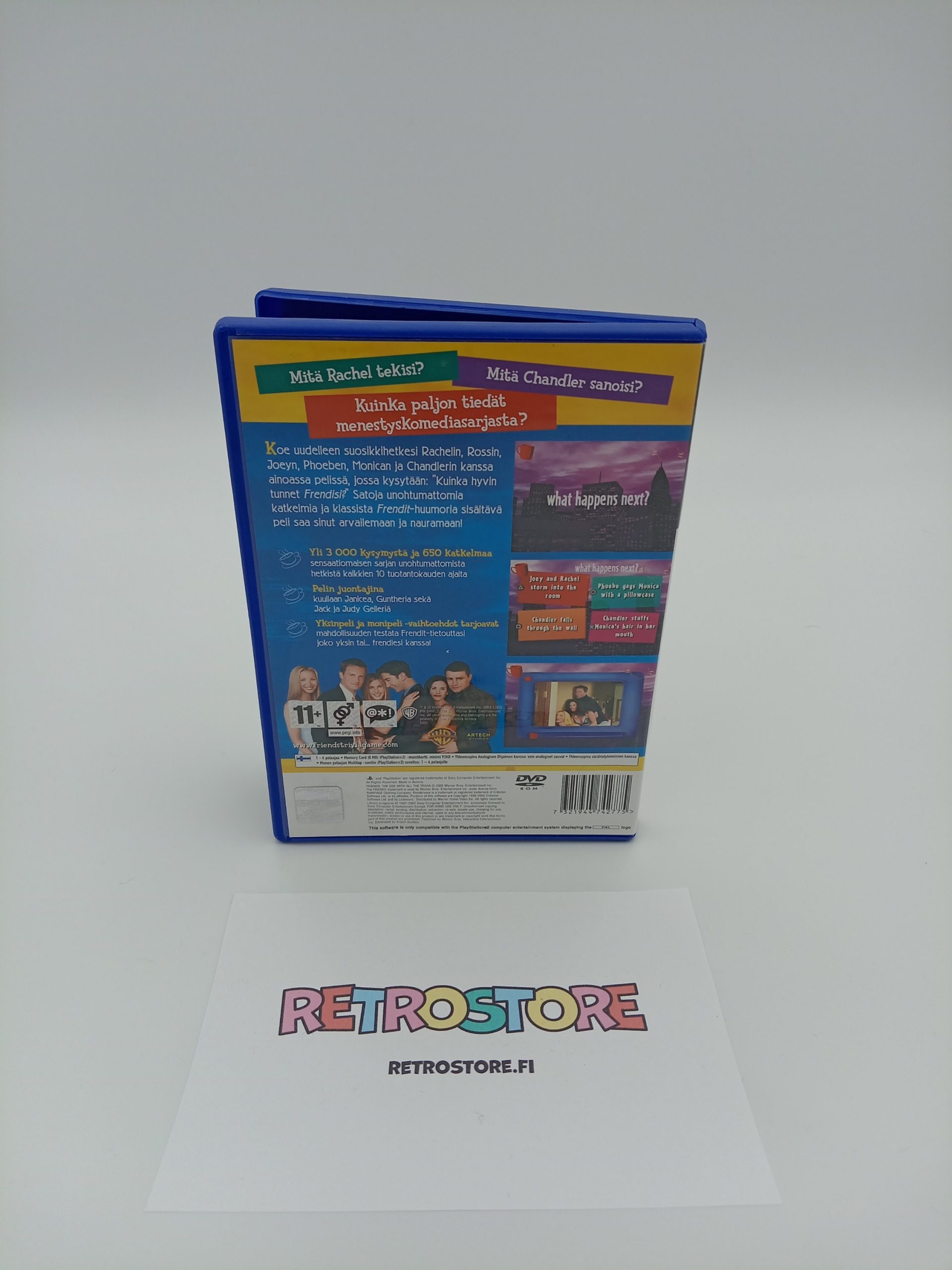 Playstation 2 frendit: kaikki frendeistä takakansi