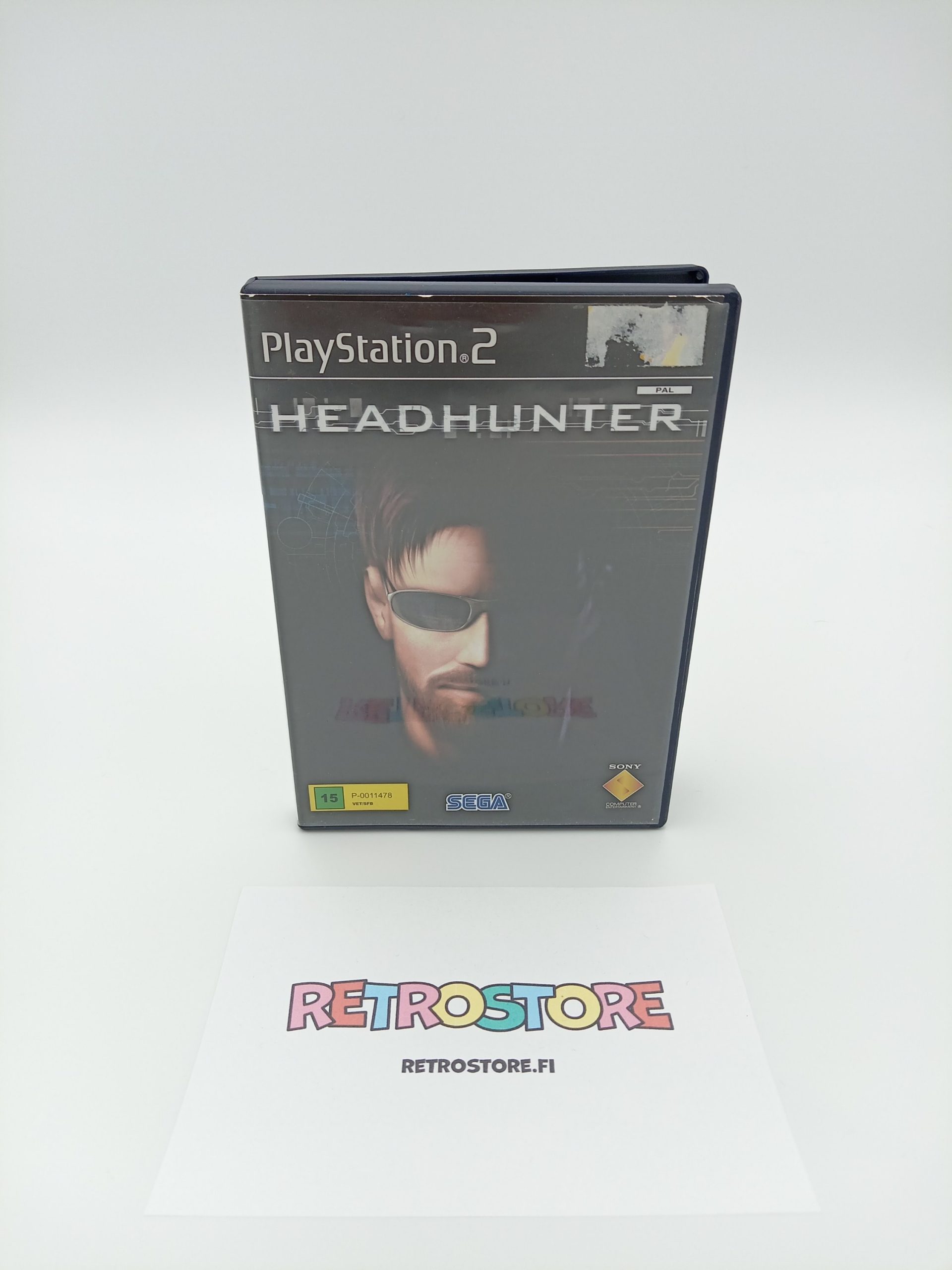 Playstation 2 headhunter etukansi