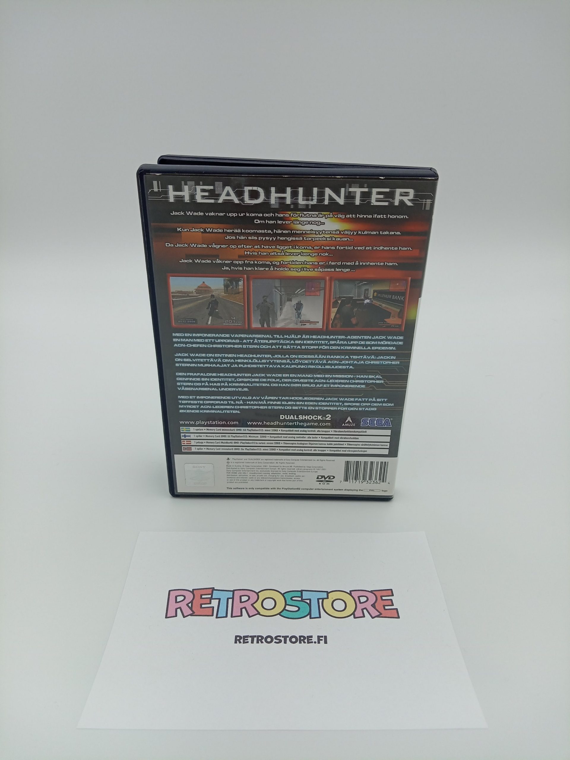 Playstation 2 headhunter takakansi