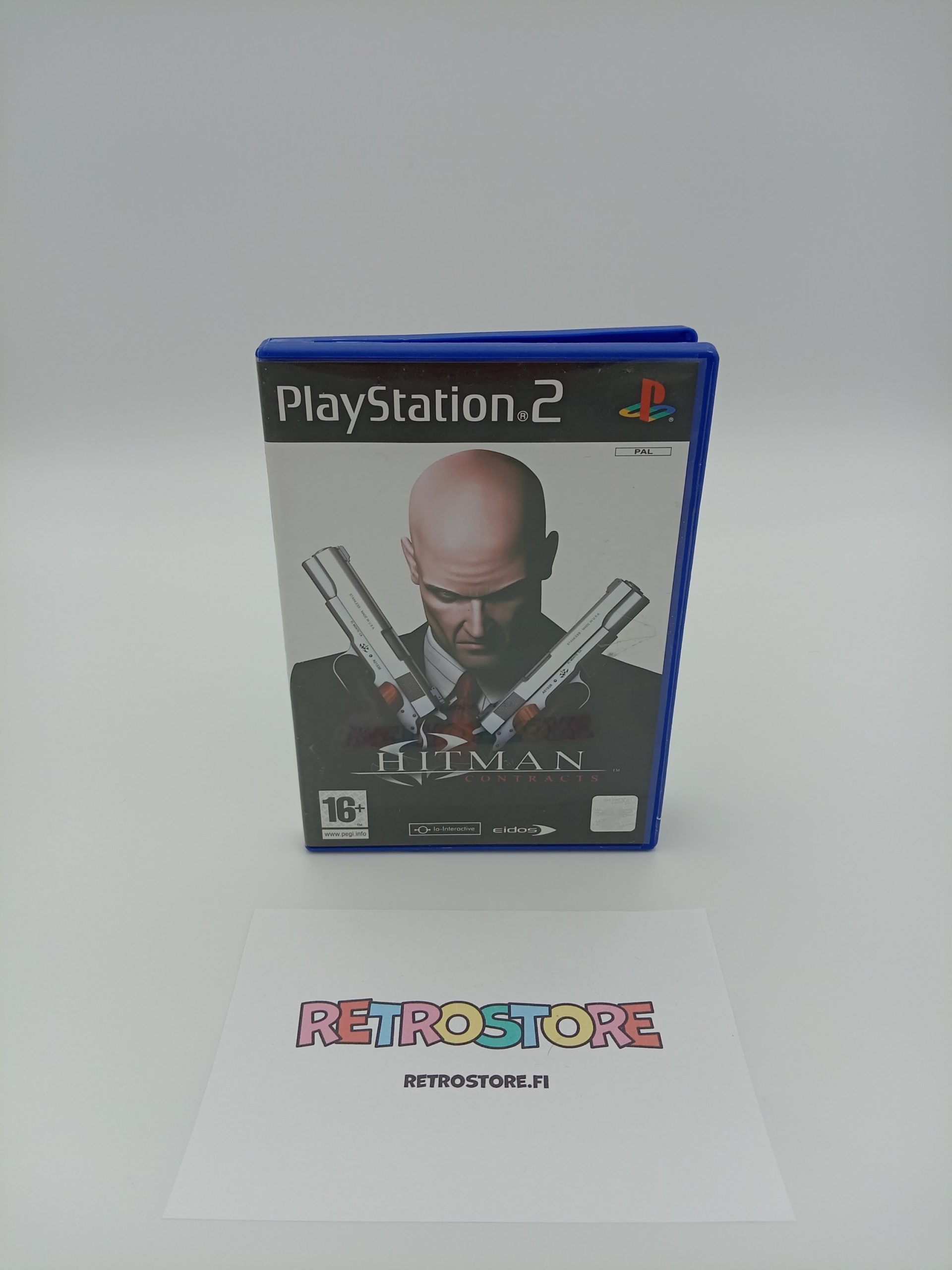 Playstation 2 hitman contracts etukansi