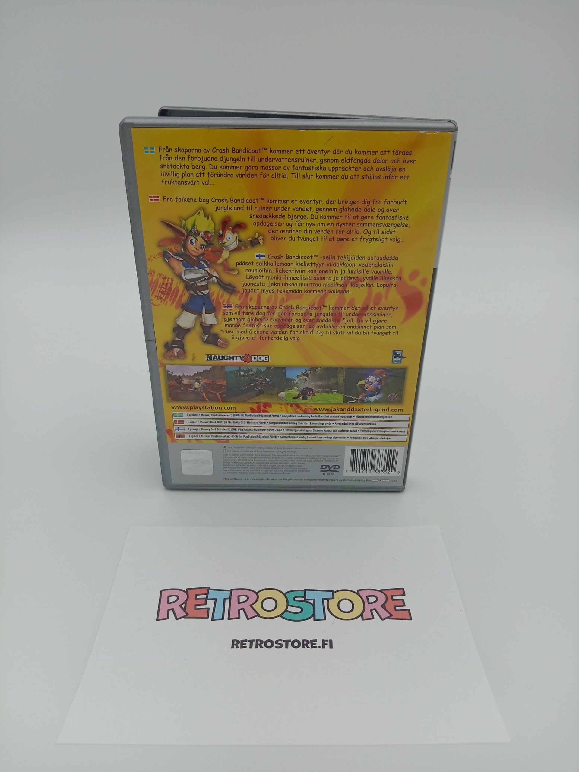 Playstation 2 jak and daxter the precursor legacy takakansi