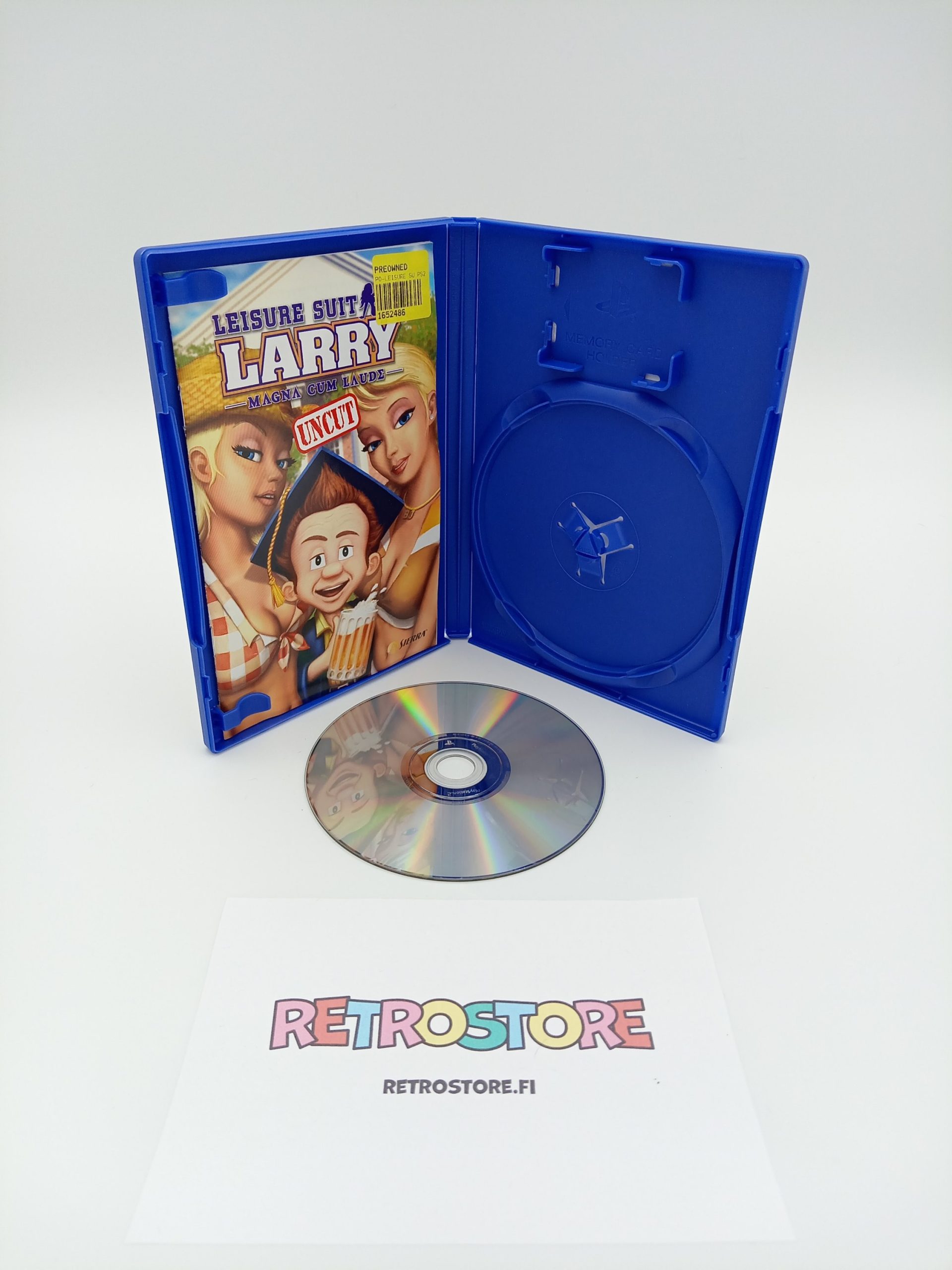 Playstation 2 leisure suit larry magna cum laude uncut sisältö