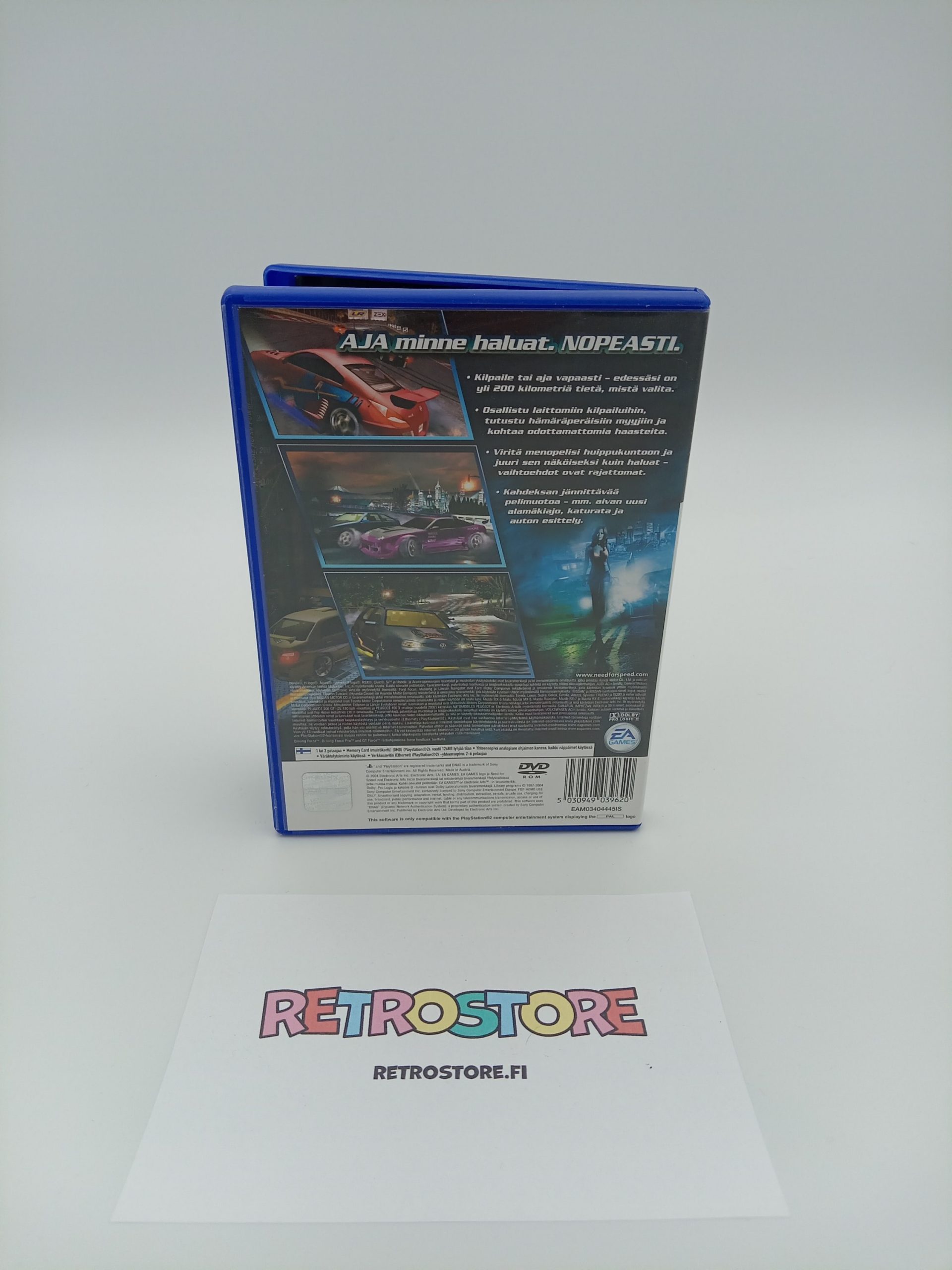 Playstation 2 need for speed underground 2 takakansi