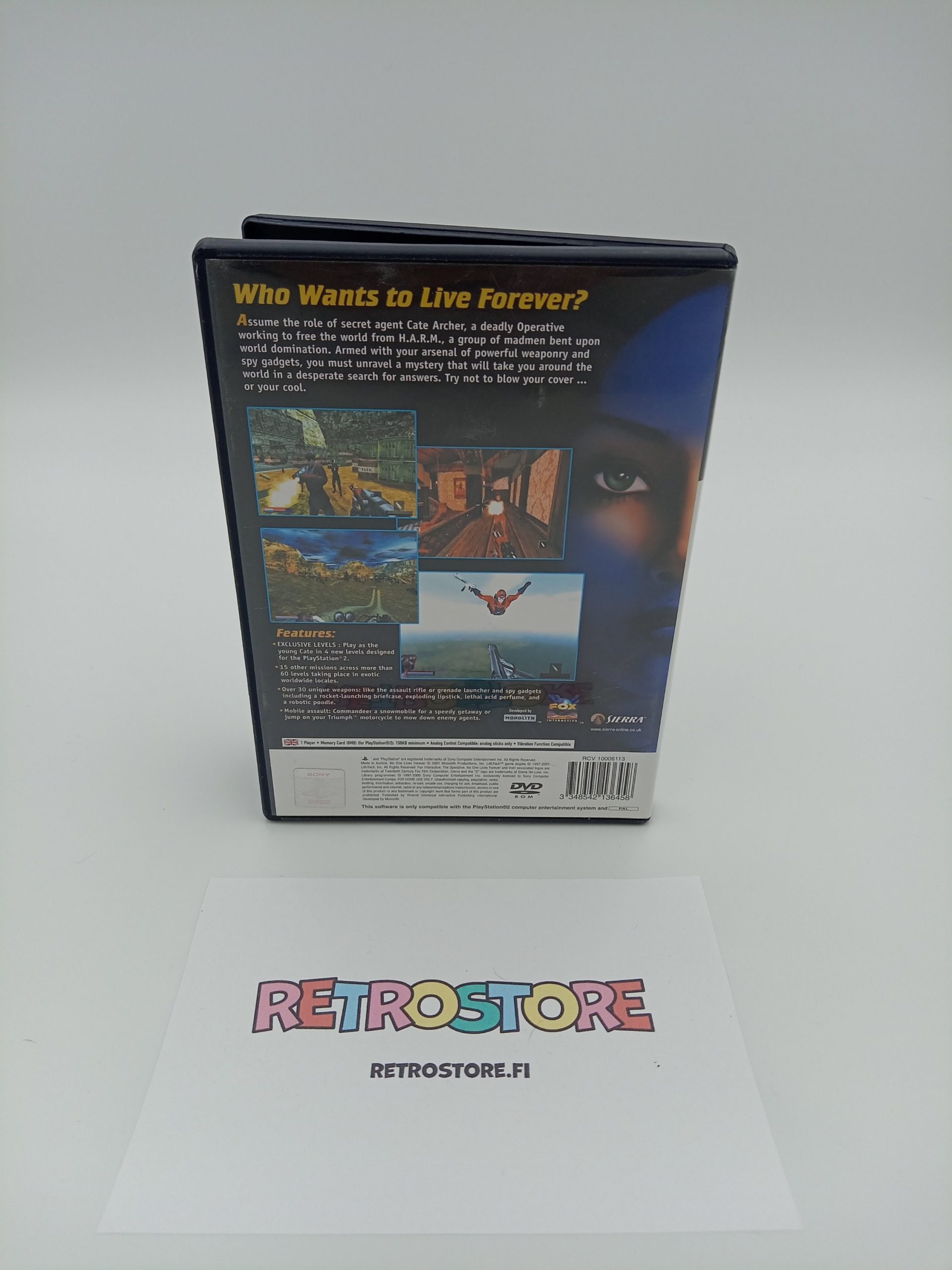 Playstation 2 the operative no one lives forever takakansi