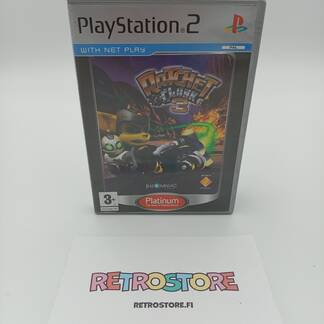 Playstation 2 ratchet & clank 3 etukansi