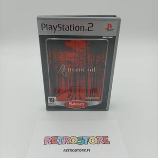 Playstation 2 resident evil 4 etukansi