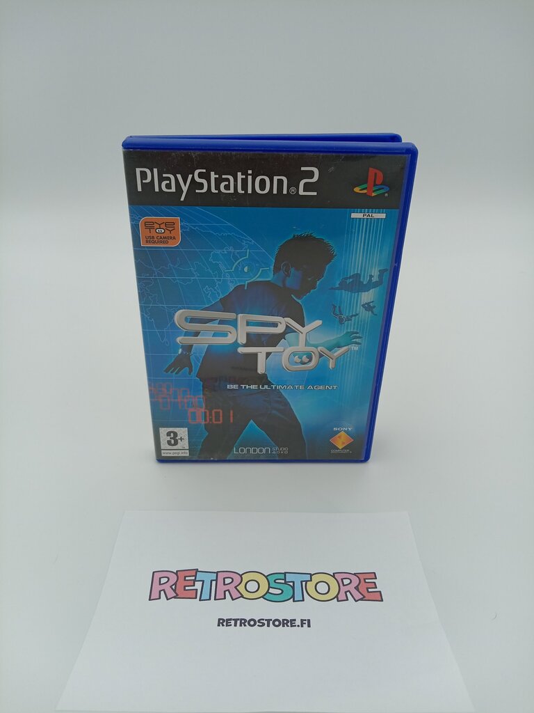 Playstation 2 spy toy etukansi