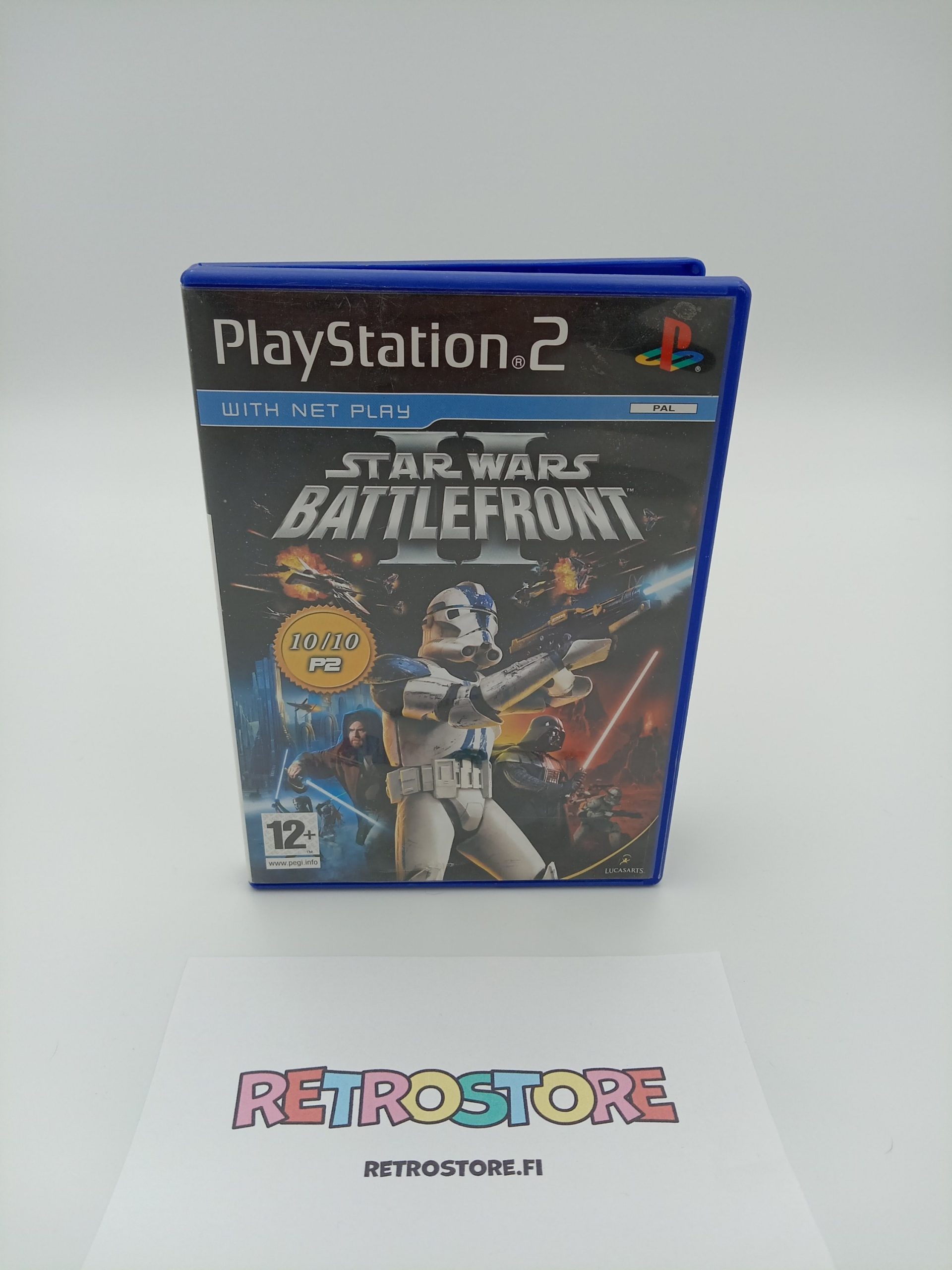 Playstation 2 star wars battlefront 2 etukansi