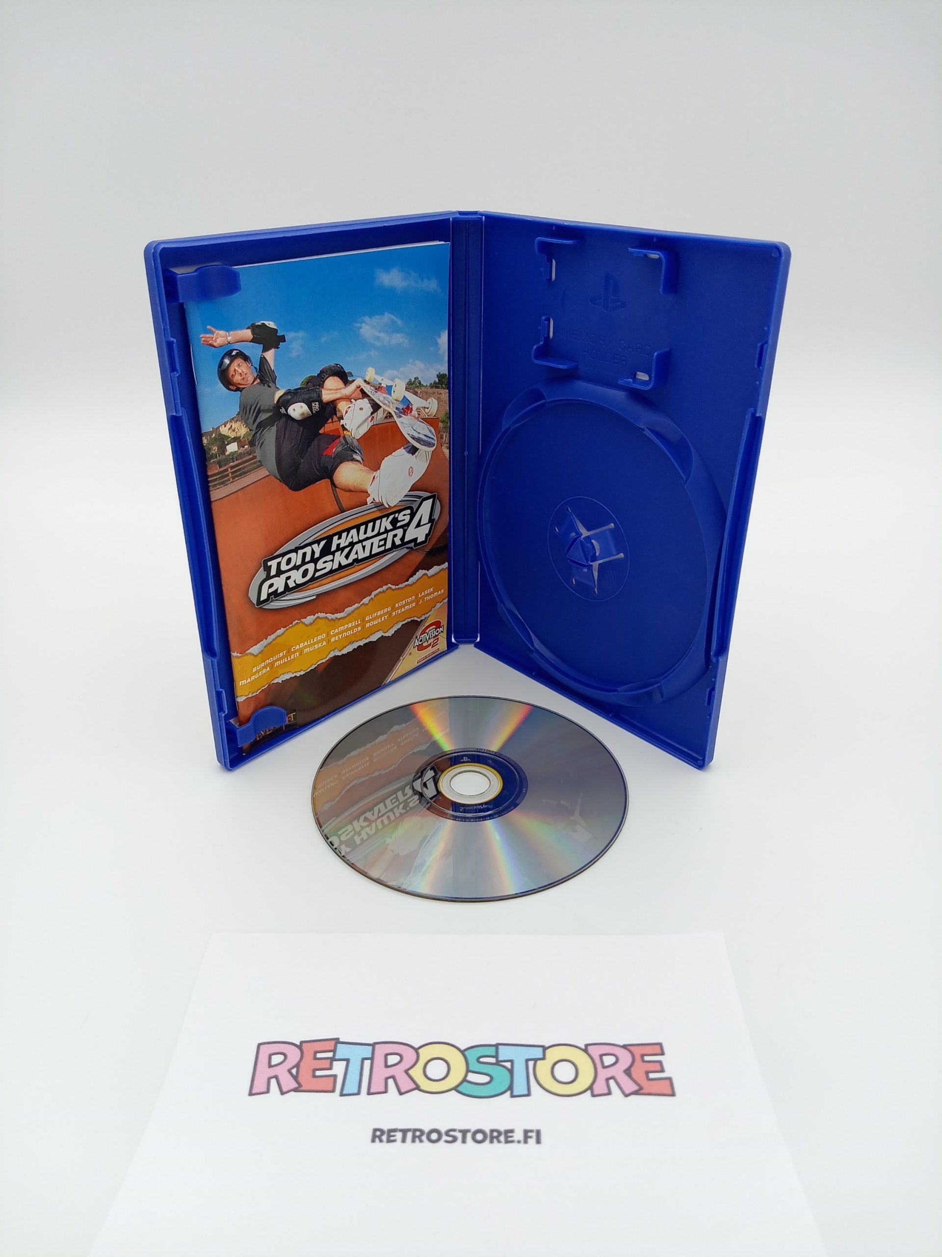 Playstation 2 tony hawks pro skater 4 sisältö