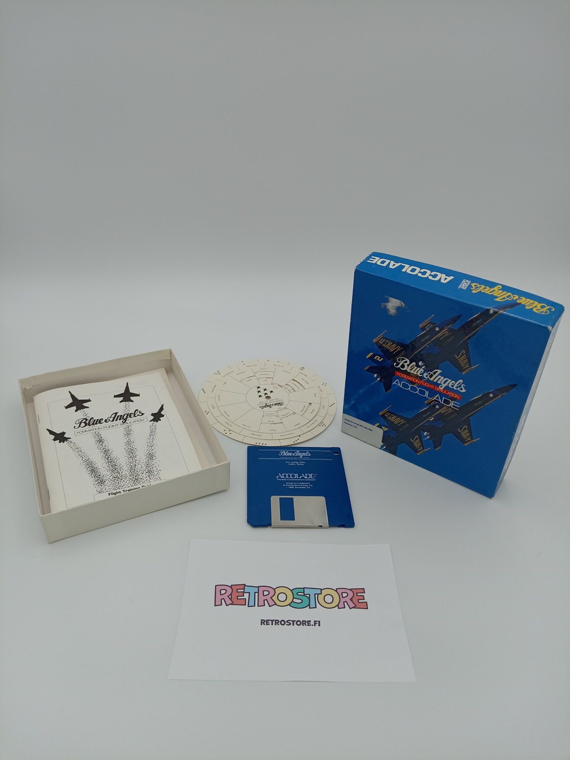 amiga 500 blue angels sisältö