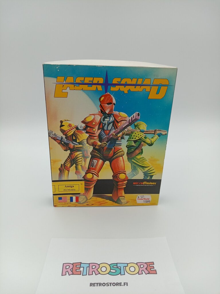 amiga 500 laser squad etukansi