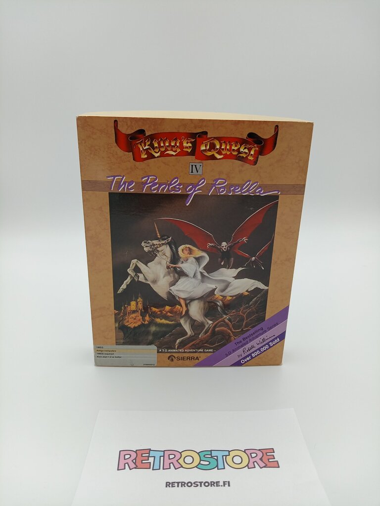 amiga 500 king's quest 4, the peris of rosella etukansi