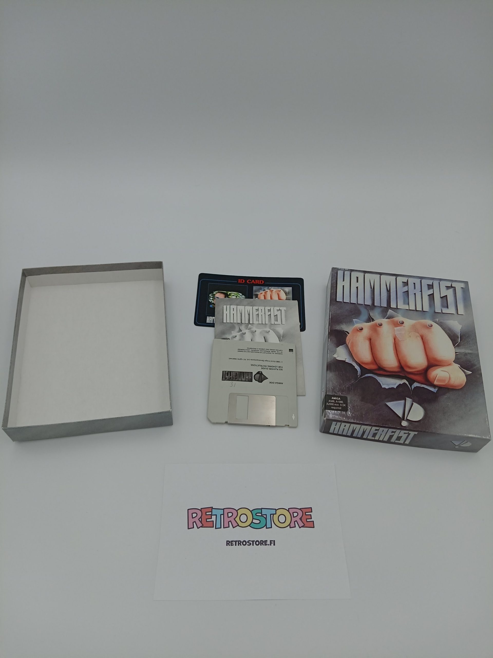 amiga 500 hammerfist sisältö