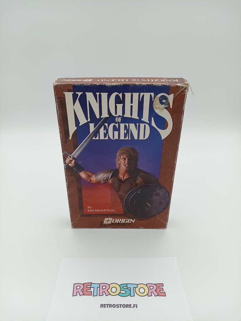 commodore 64 knights of legend disketti etukansi