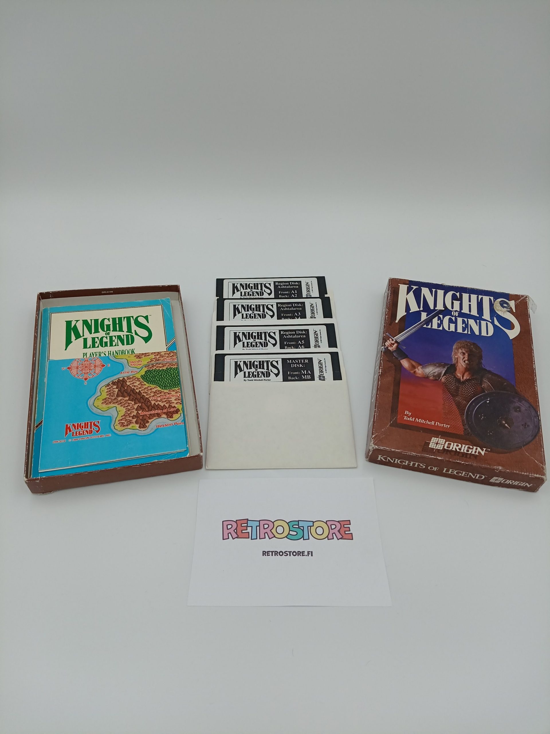 commodore 64 knights of legend disketti sisältö