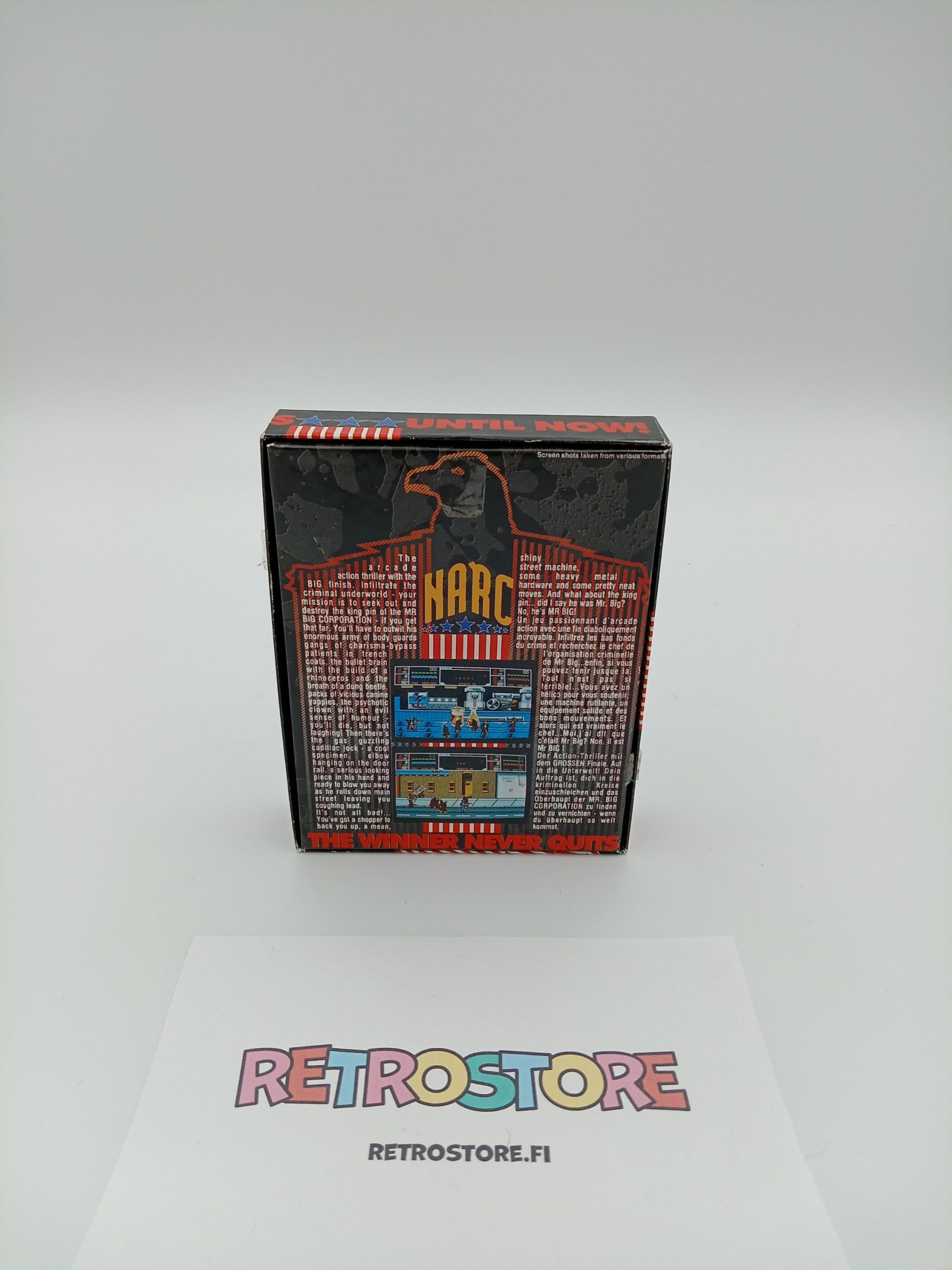 commodore 64 narc kasetti takakansi