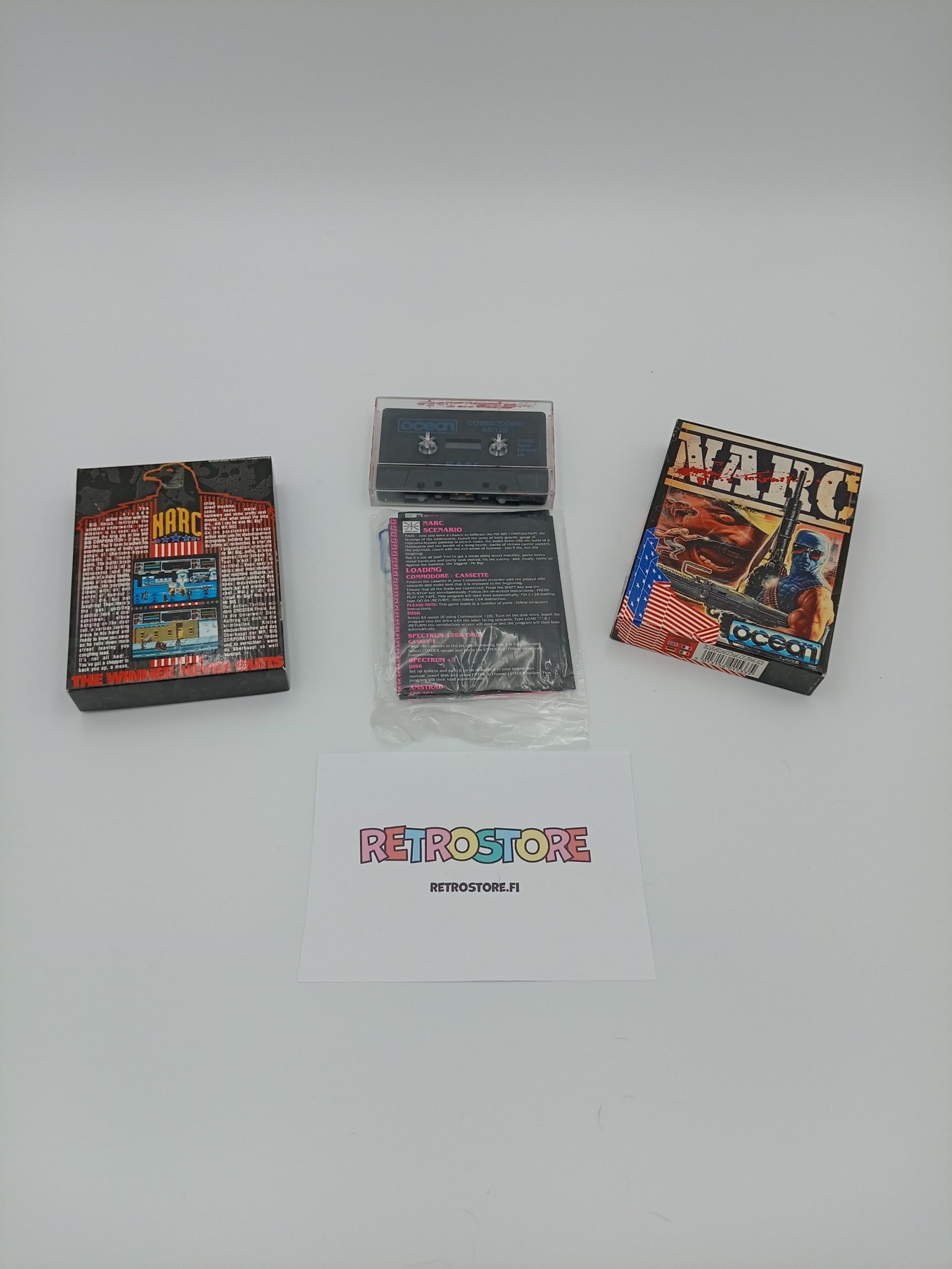 commodore 64 narc kasetti sisältö