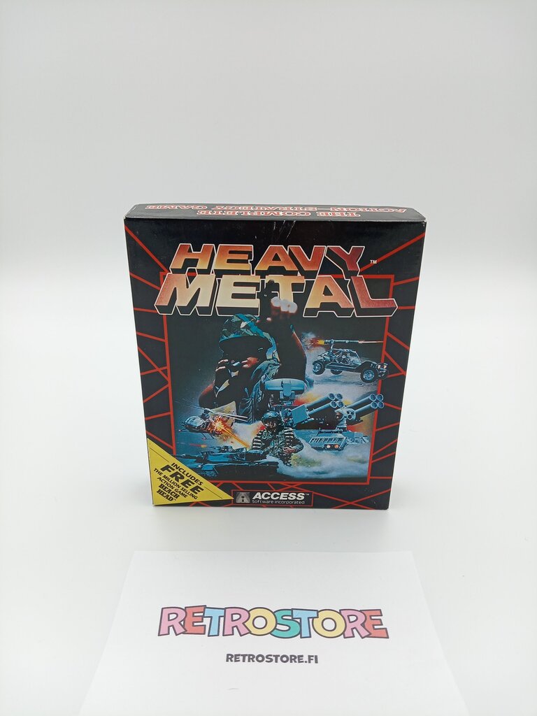 commodore 64 heavy metal kasetti etukansi