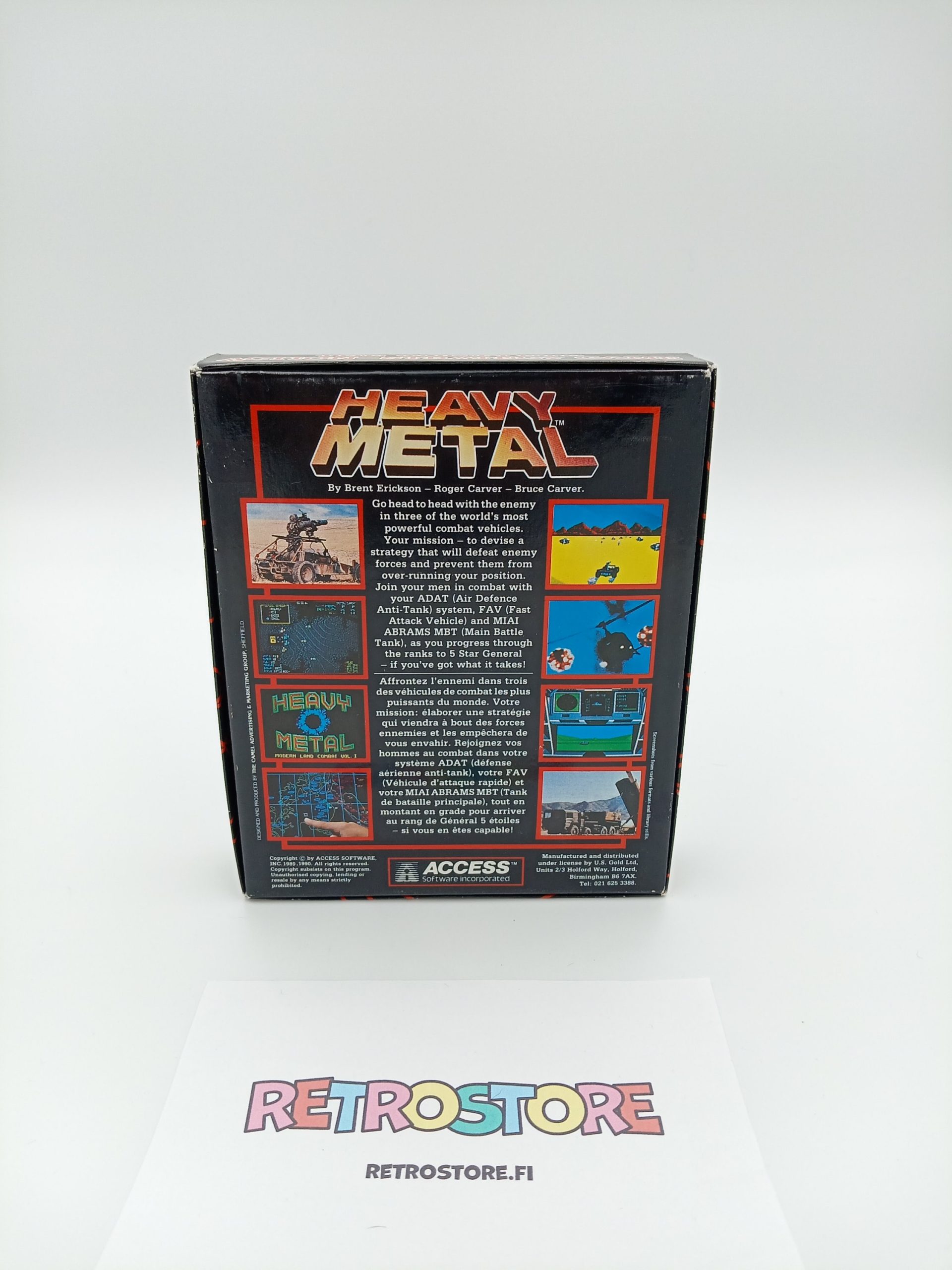 commodore 64 heavy metal kasetti takakansi