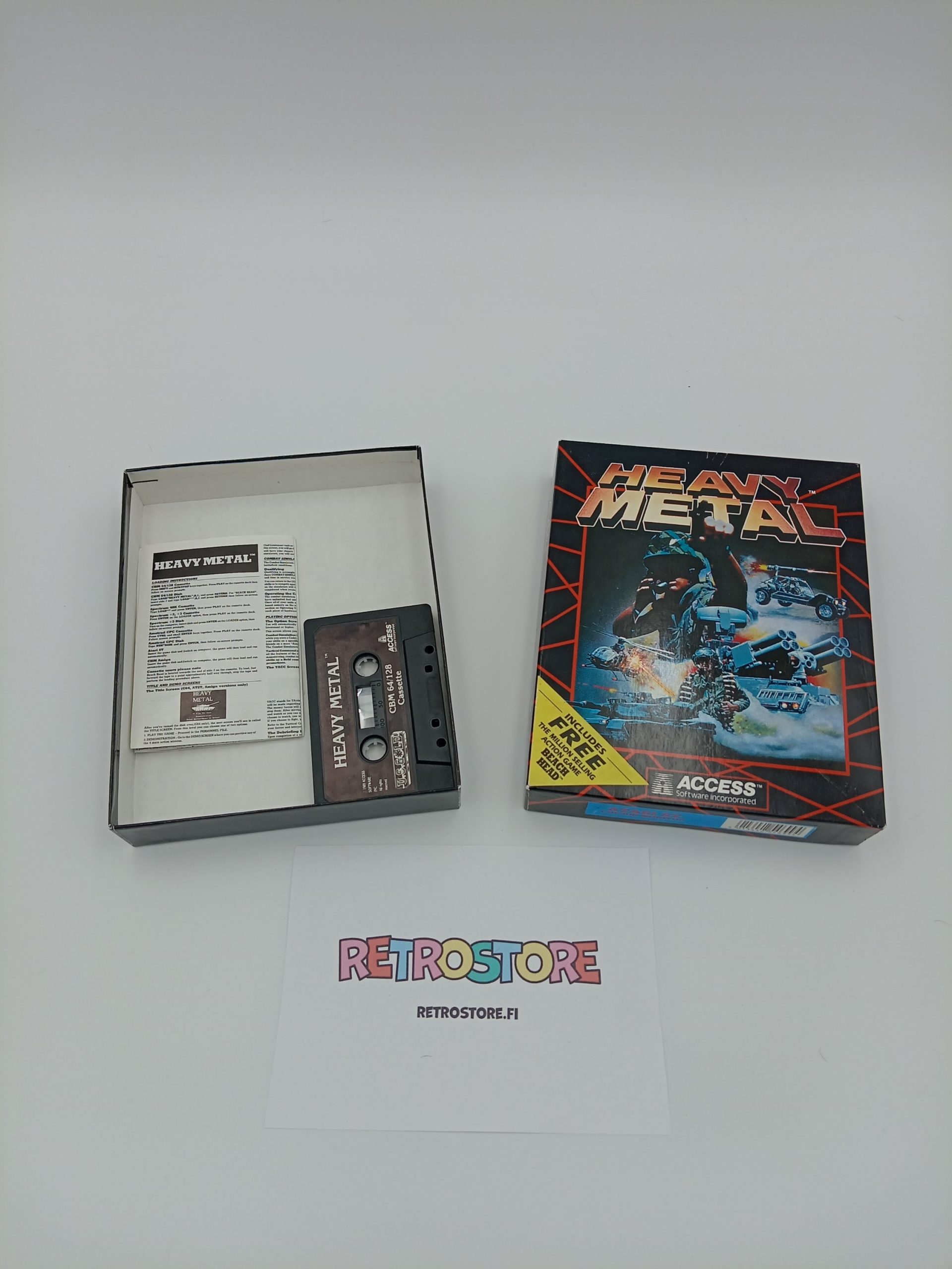 commodore 64 heavy metal kasetti sisältö