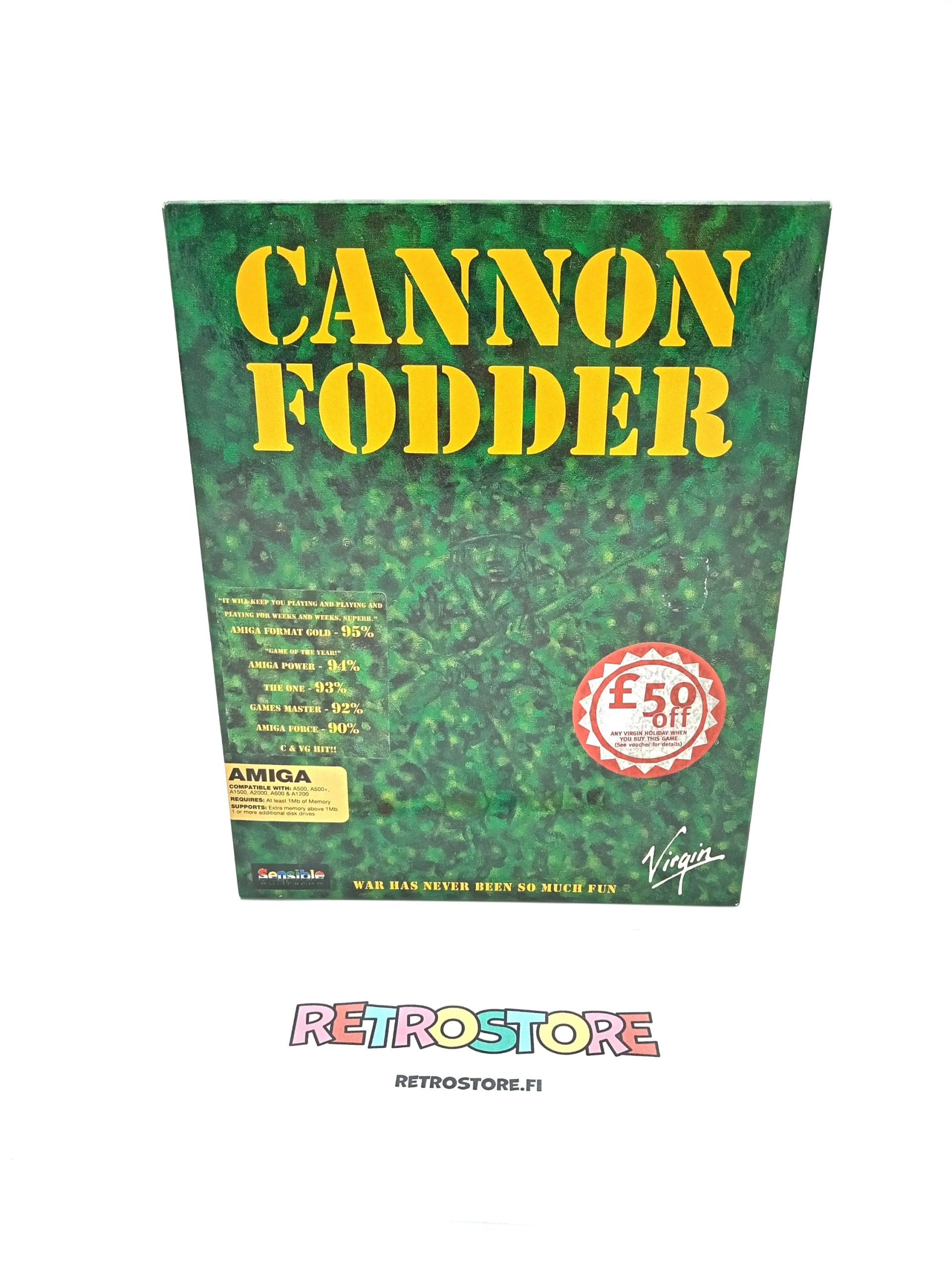 amiga 500 cannon fodder etukansi