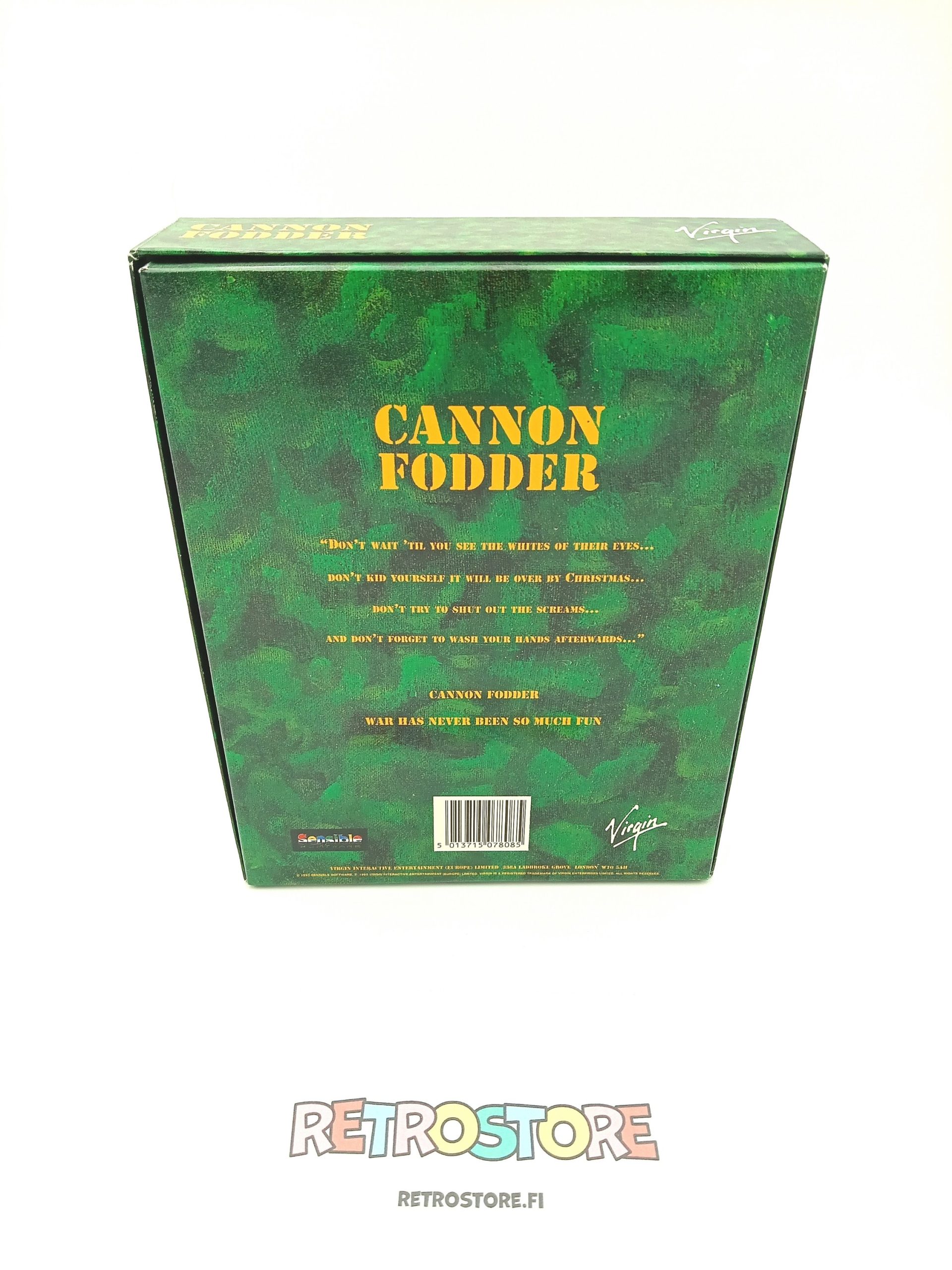 amiga 500 cannon fodder takakansi
