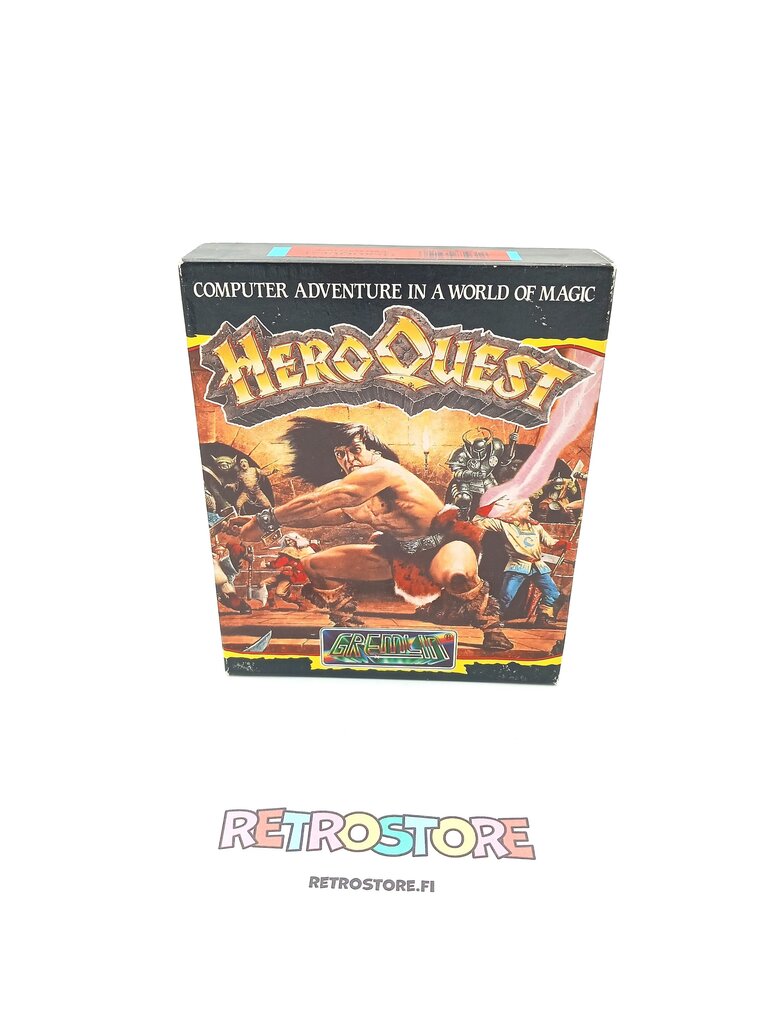 commodore 64 heroquest etukansi