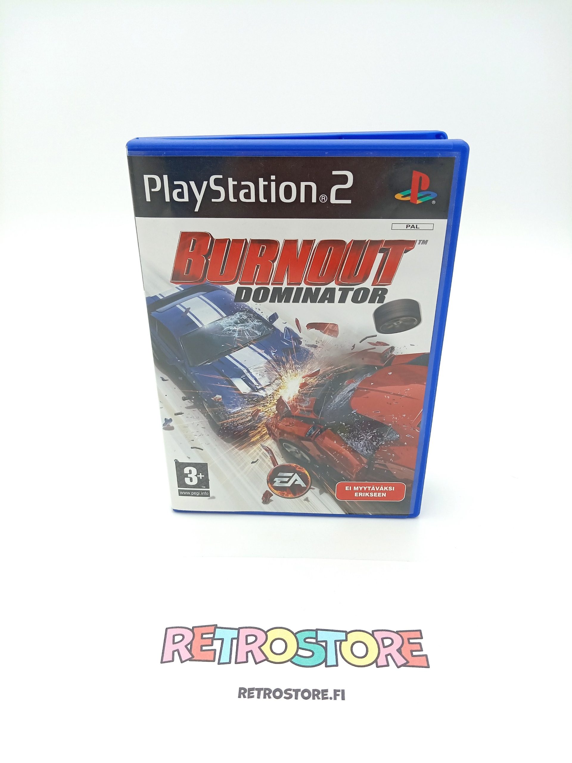 ps2 burnout dominator etukansi