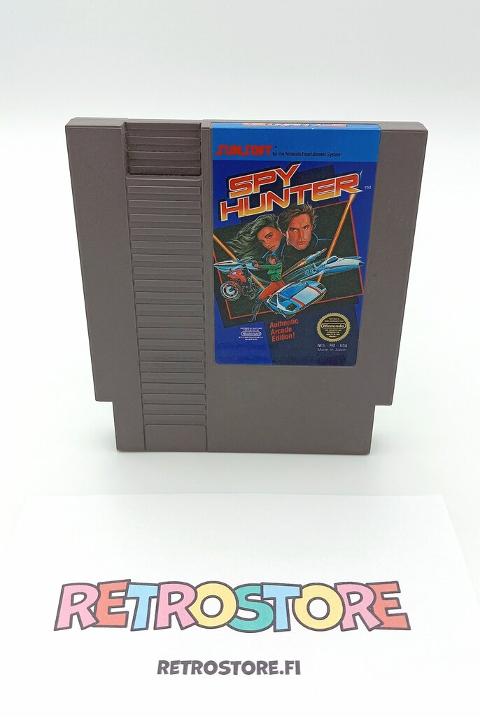 nes spy hunter etupuoli