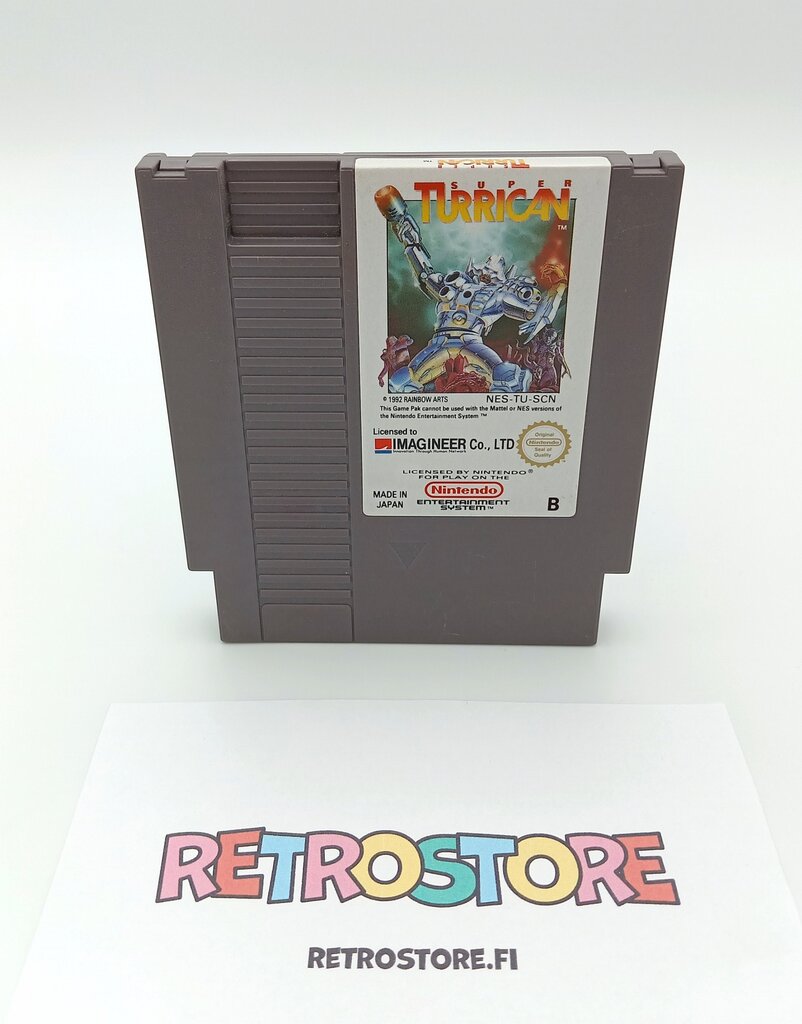 nes super turrican etupuoli