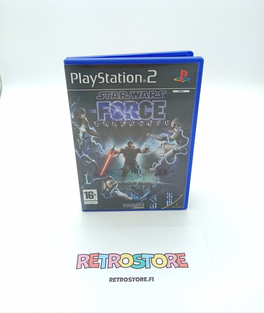 ps2 star wars the force unleashed etukansi