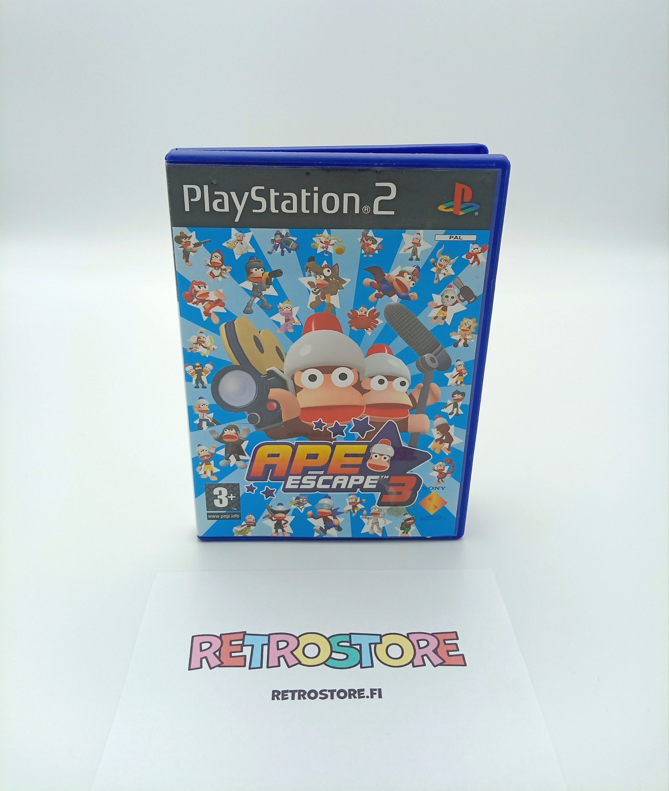 ps2 ape escape 3 etukansi