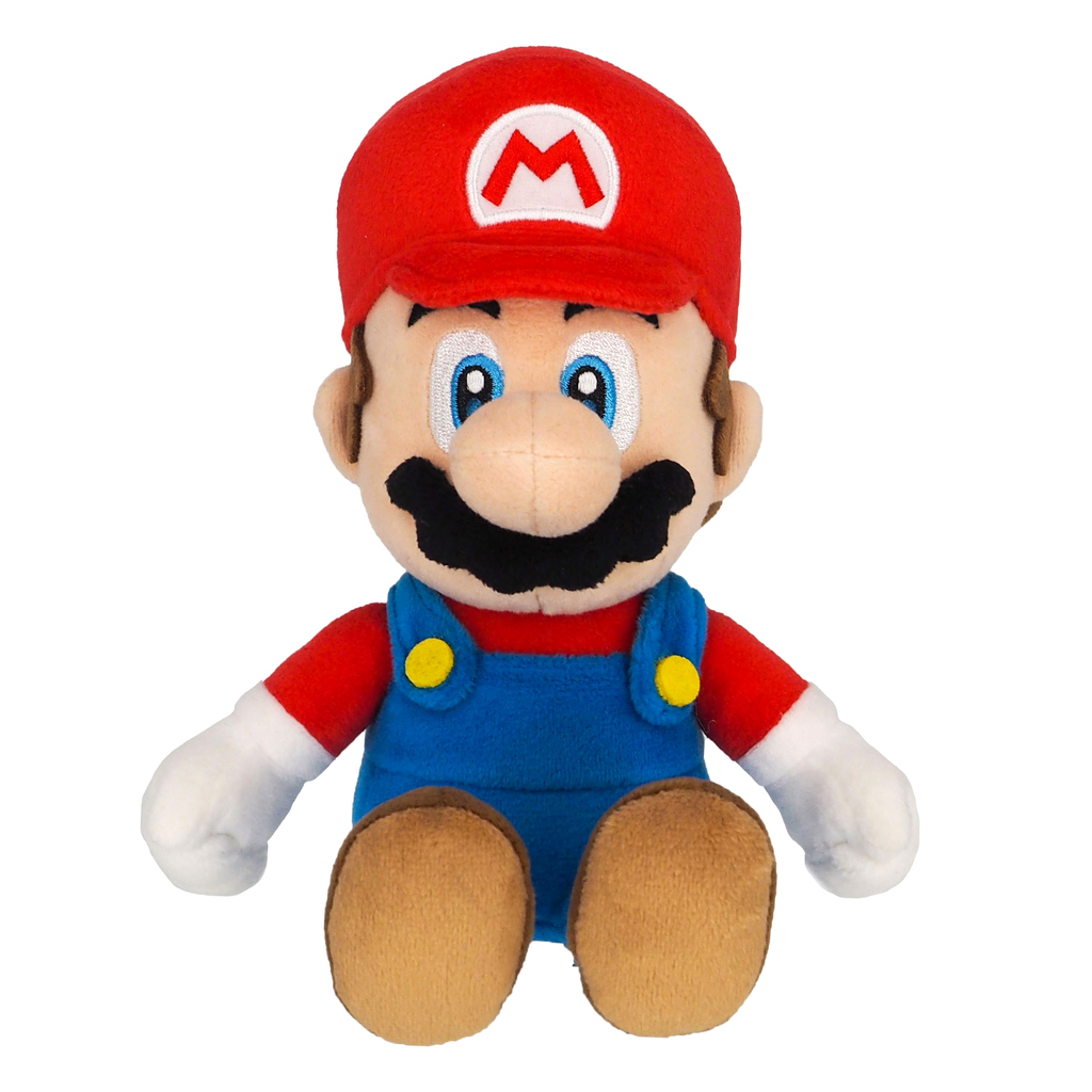 mario pehmolelu edestä