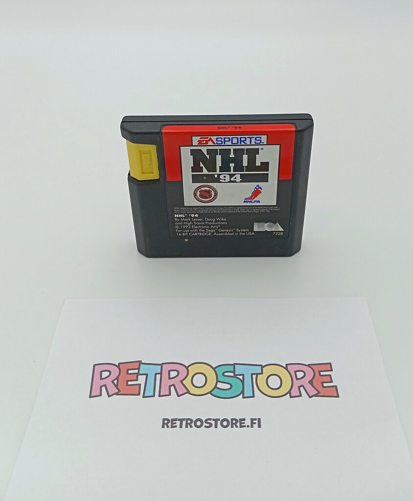 sega nhl 94 etupuoli