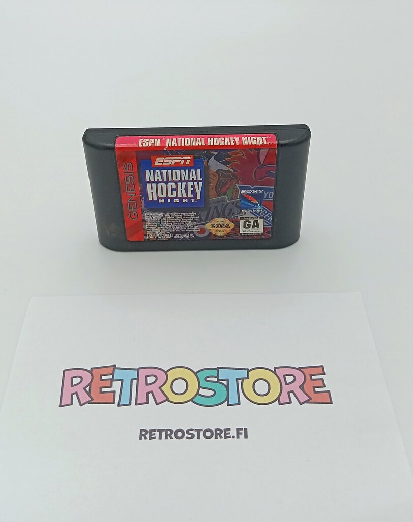 sega espn national hockey night etupuoli