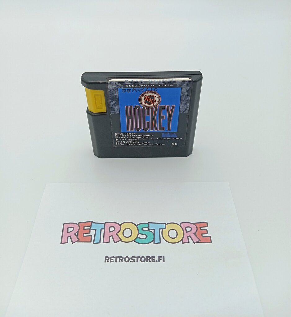 sega nhl hockey etupuoli