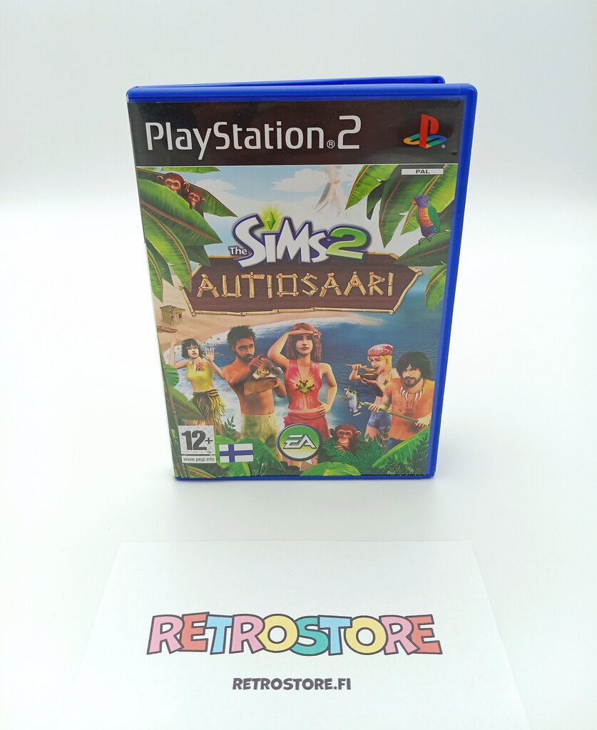 ps2 the sims autiosaari etukansi
