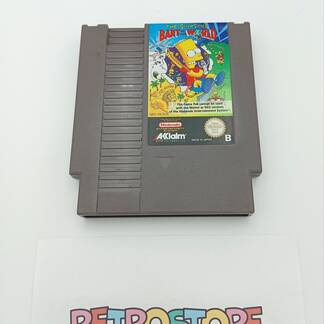 NES The Simpsons: Bart Vs. The World (L, SCN)