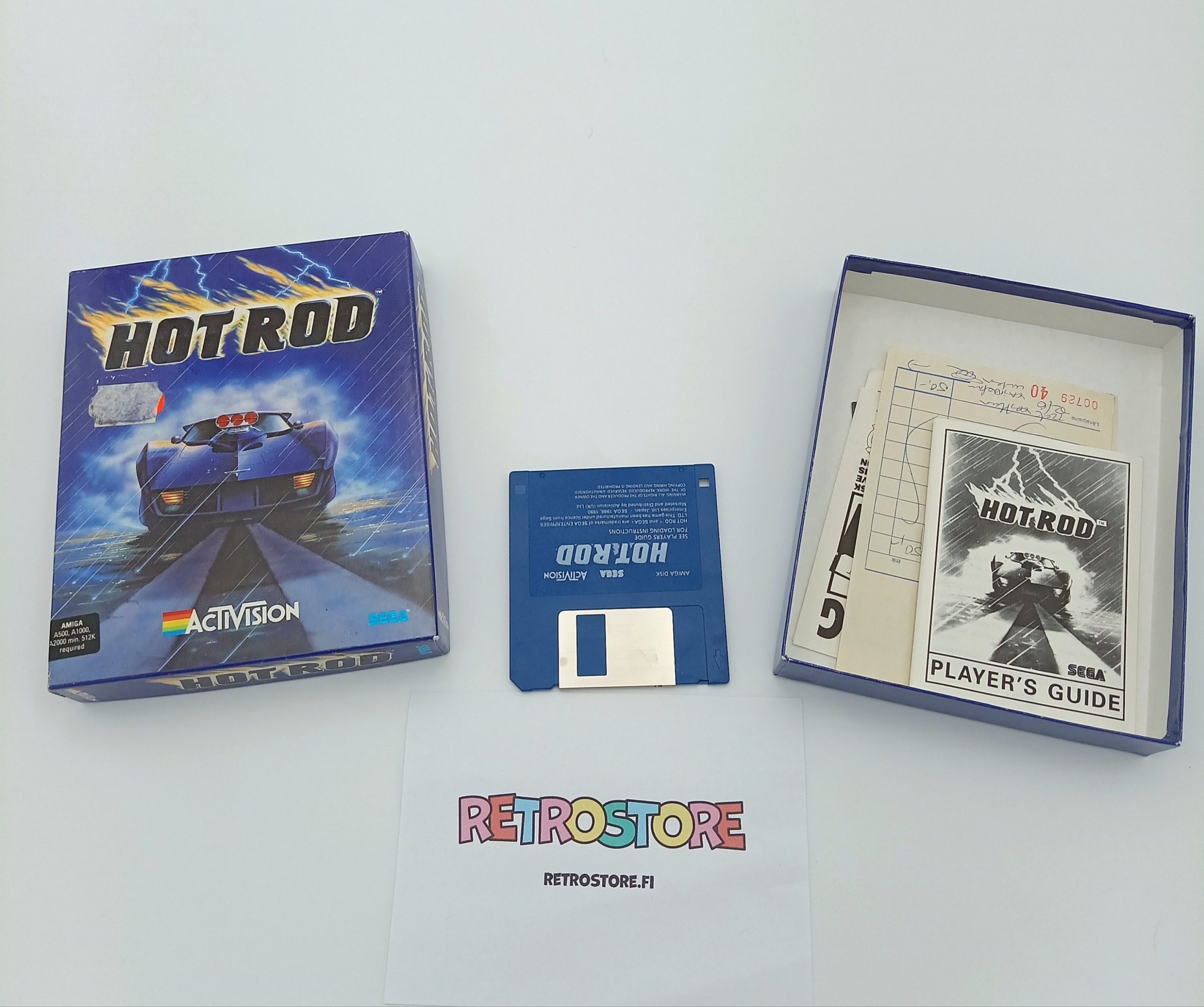 amiga 500 hot rod sisältö