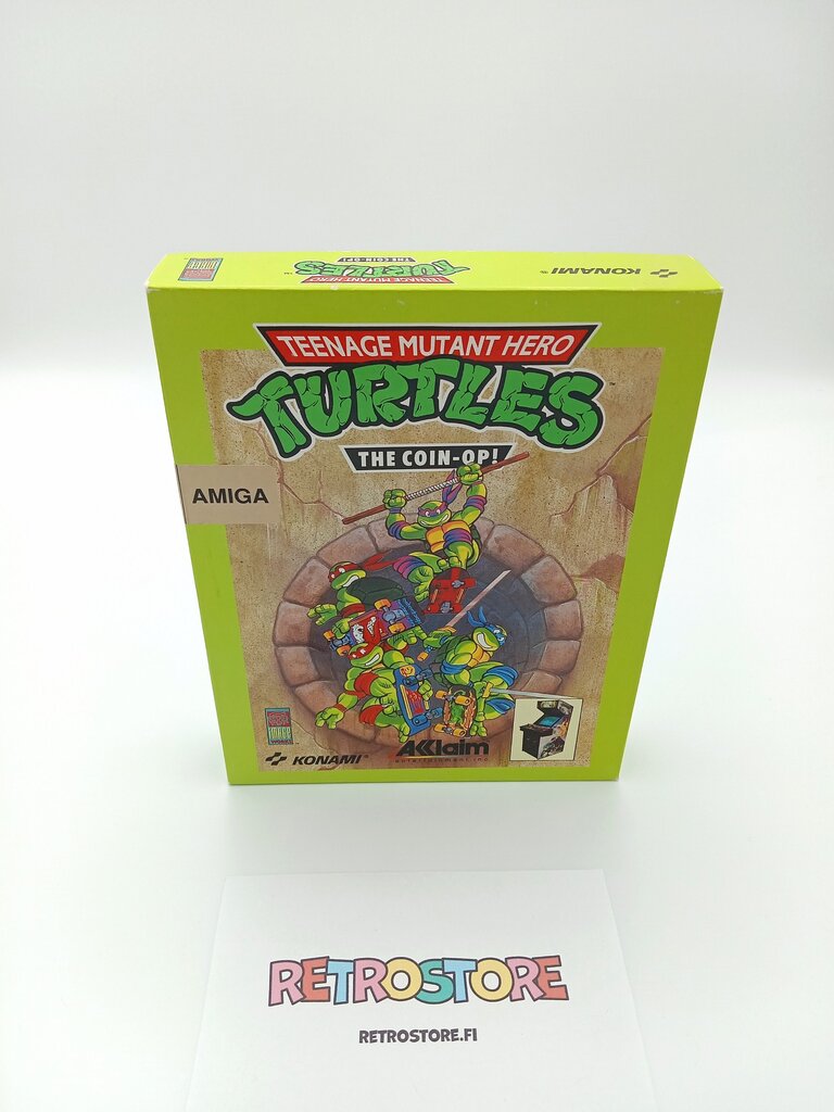 amiga 500 turtles coin op etukansi