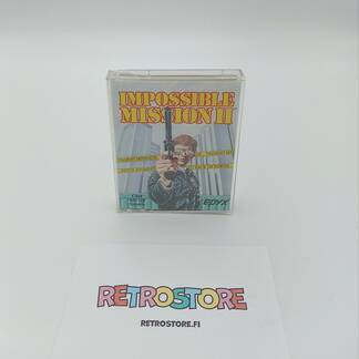 C64 impossible mission 2 etukansi