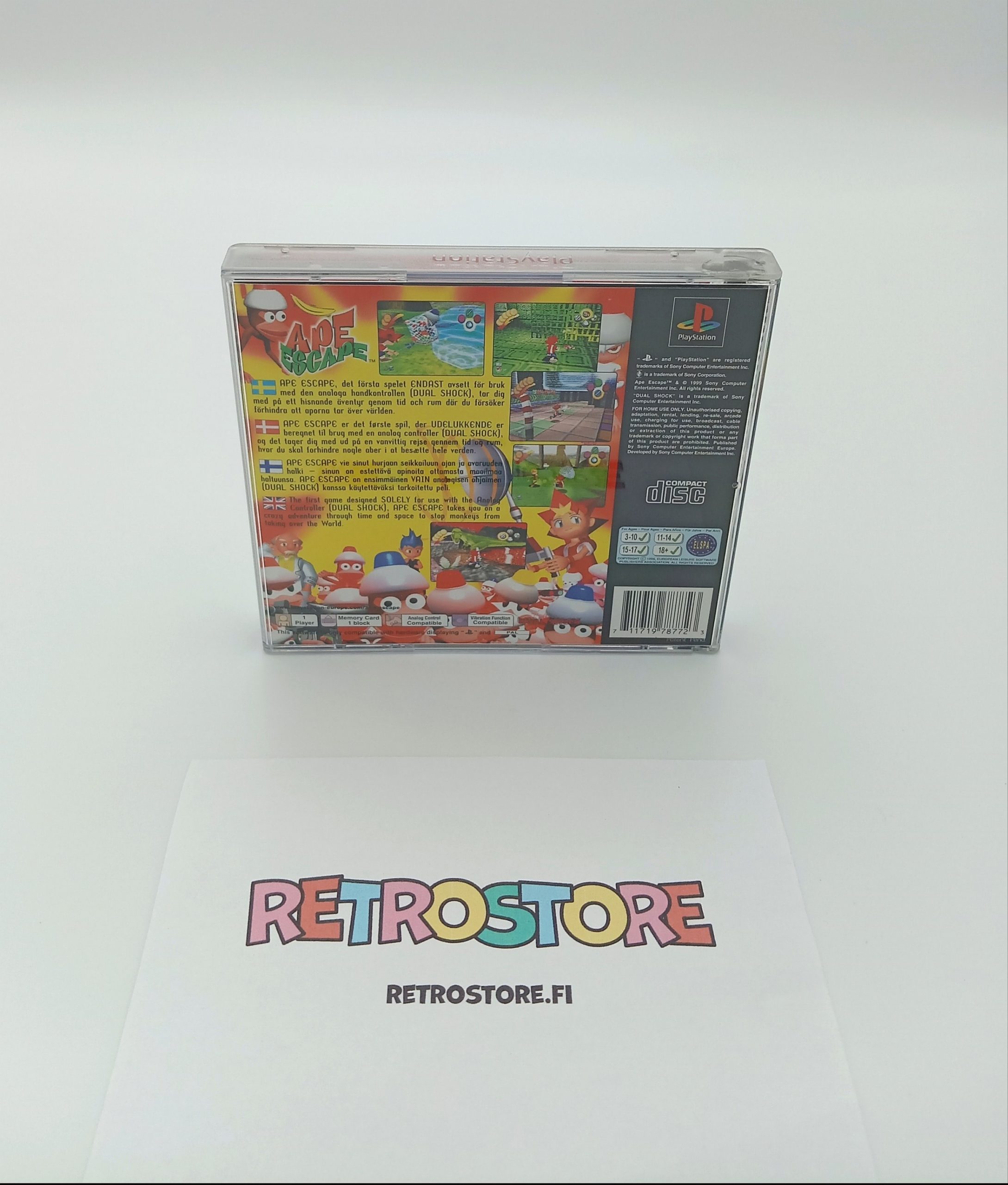 ps1 ape escape takakansi