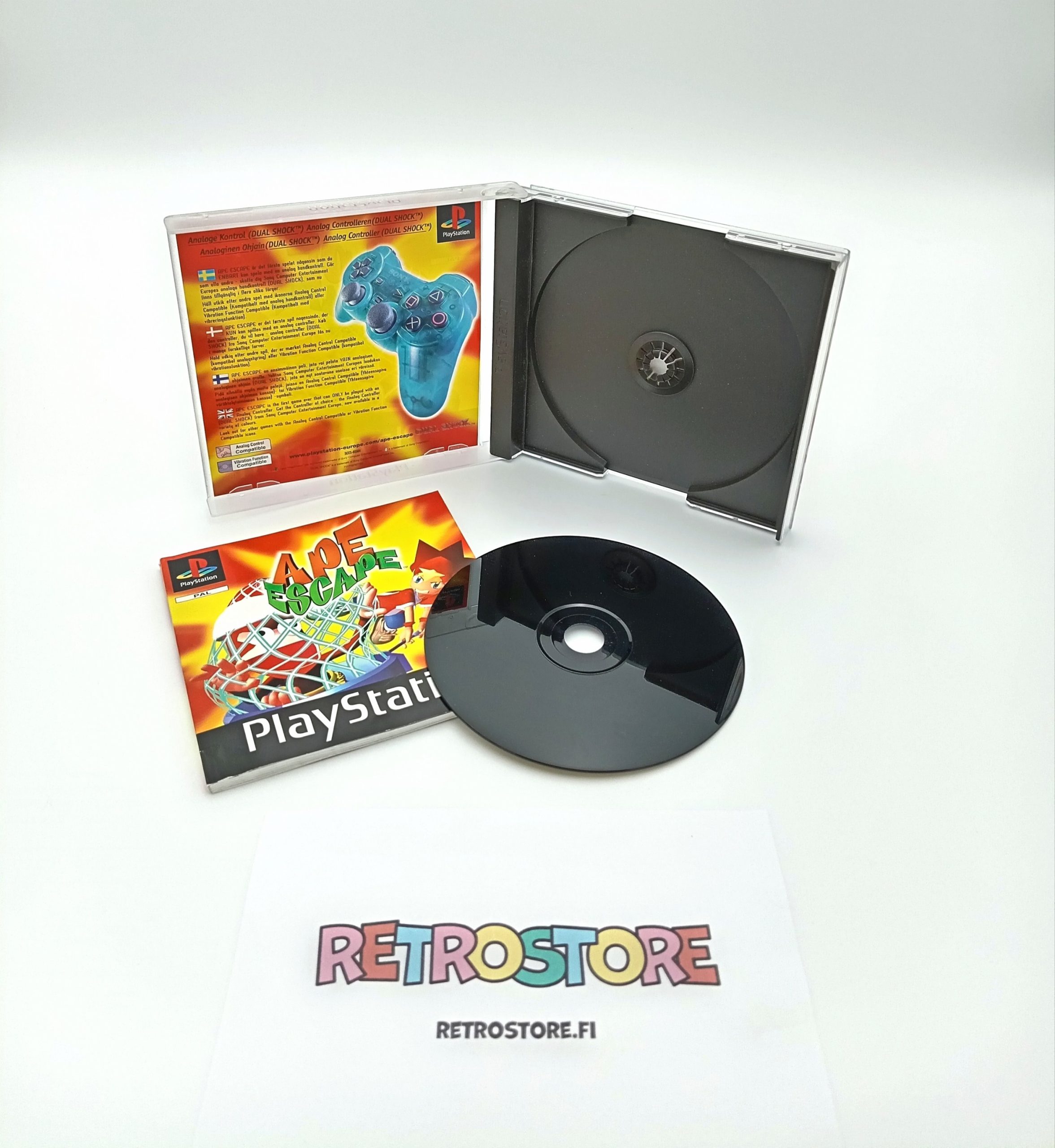 ps1 ape escape sisältö