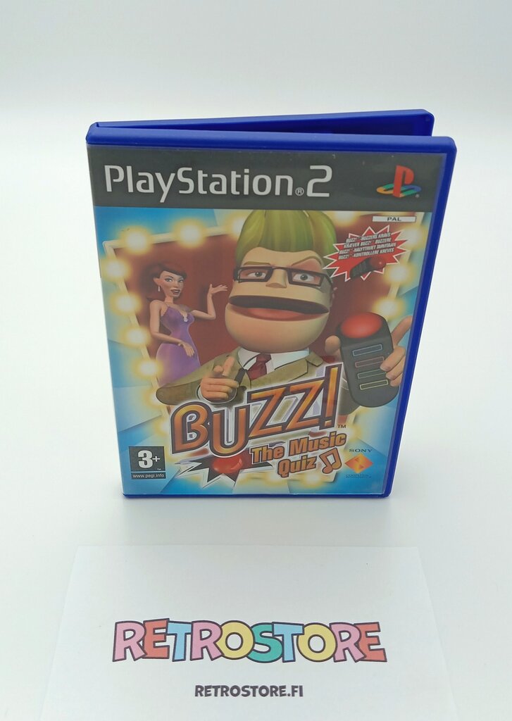 ps2 buzz the music quiz etukansi