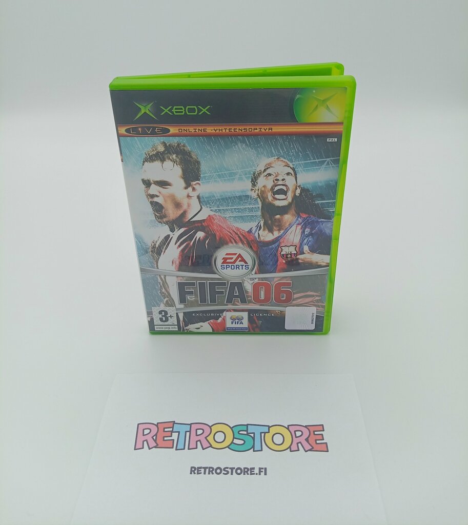 xbox fifa 06 etukansi