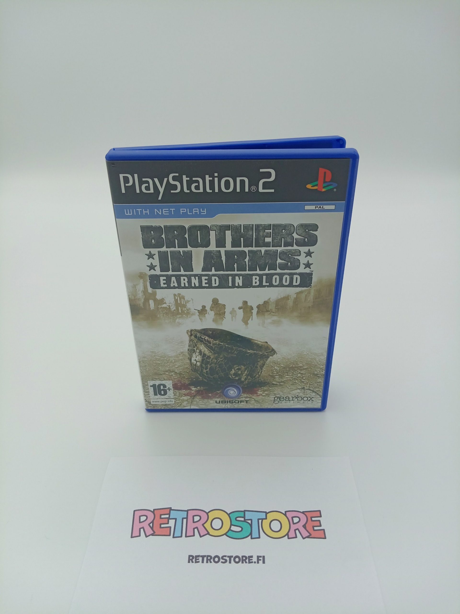 ps2 brothers in arms earned in blood etukansi