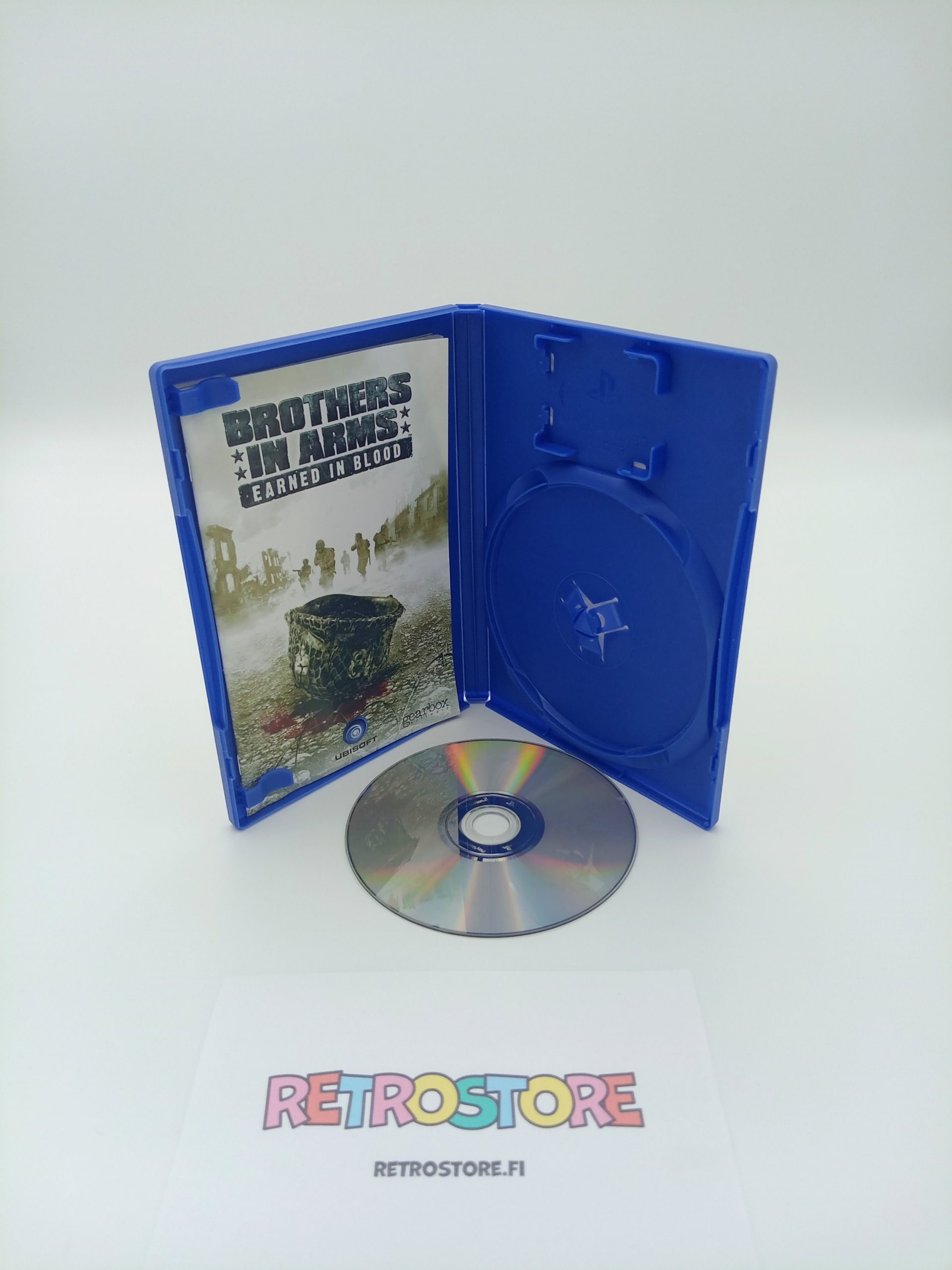 ps2 brothers in arms earned in blood sisältö