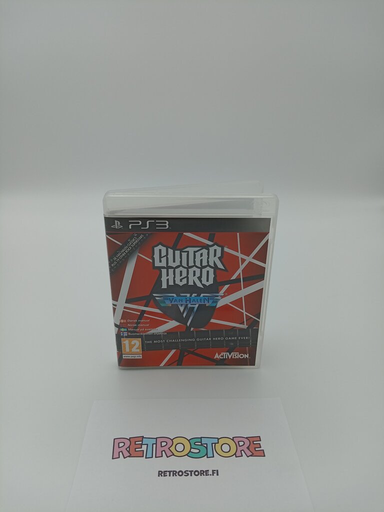 ps3 guitar hero van halen etukansi
