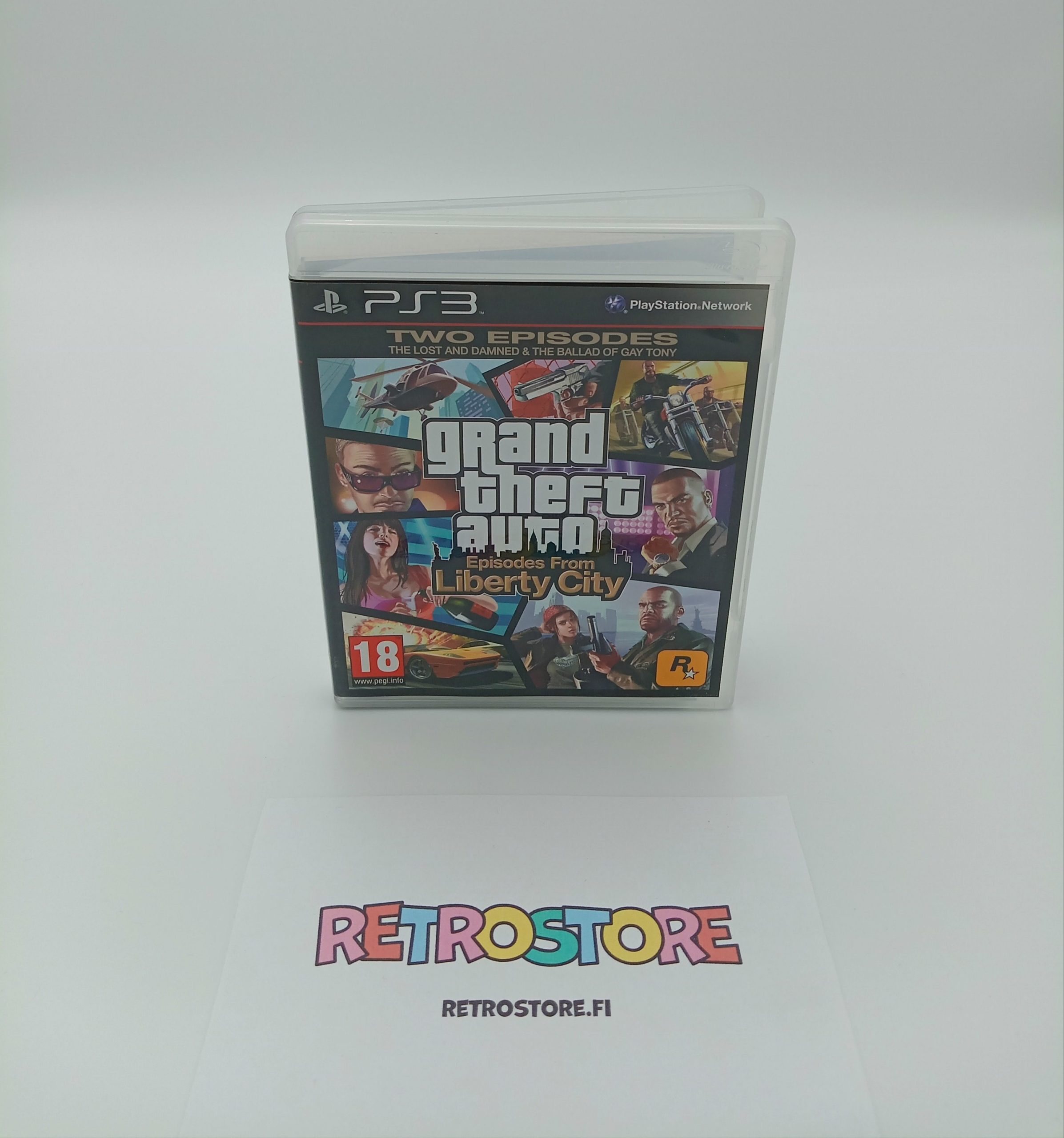 ps3 gta episodes from liberty city etukansi
